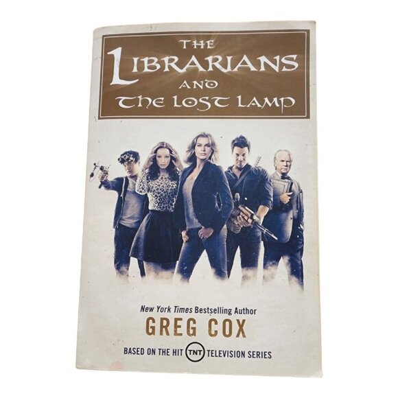 The Librarians and the Lost Lamp Book By Greg Cox Pre-Owned Like New soft cover - Picture 1 of 6